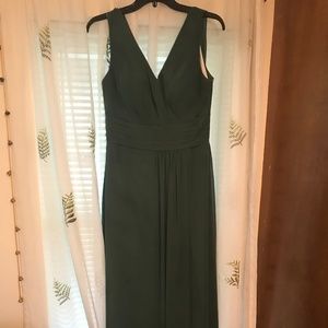 Azazie Karina Dark Green A12 Bridesmaid Dress